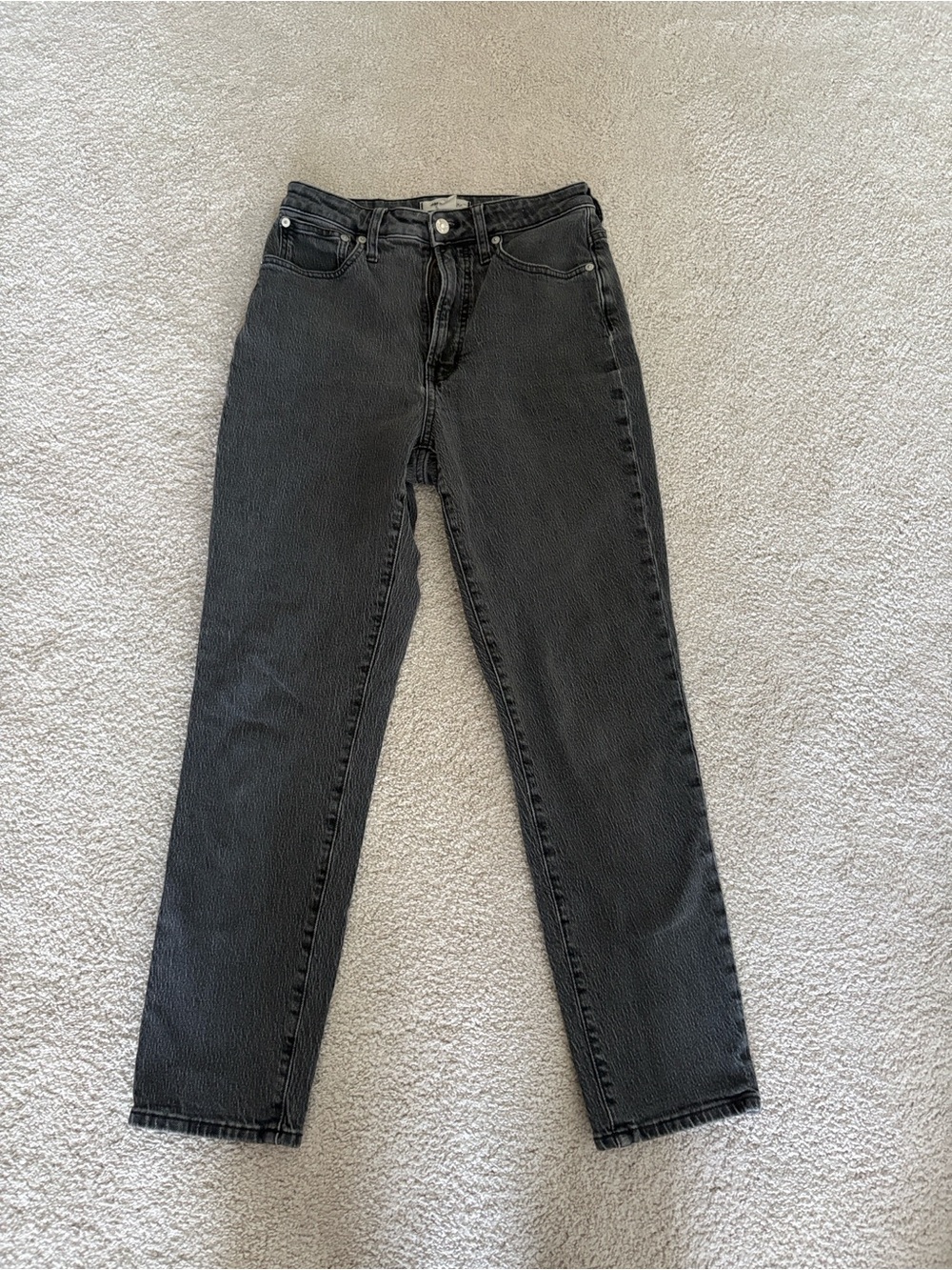 Madewell Curvy Vintage High-Rise Dark Gray Women's Jeans
